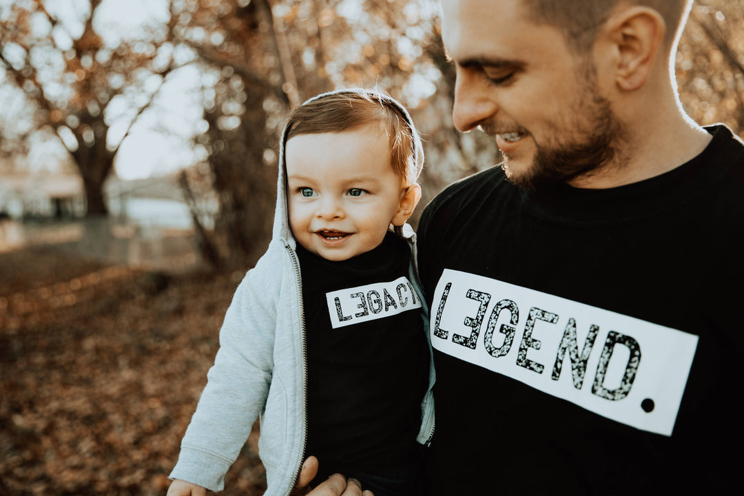 to: little arrows - Father's Day - Daddy and Me Shirt, Legend and Legacy Shirts