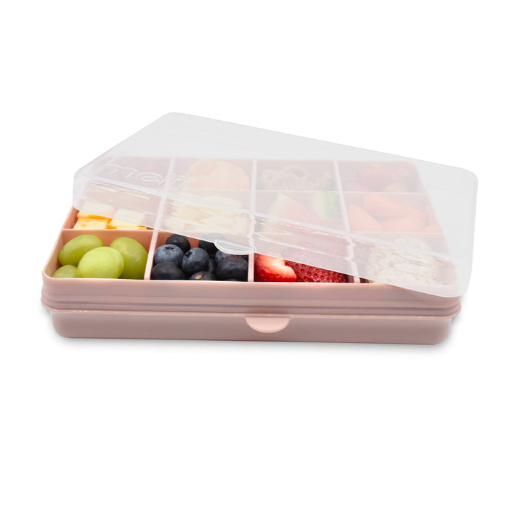 melii - Snackle Box, Divided Snack Container with 12 Compartments