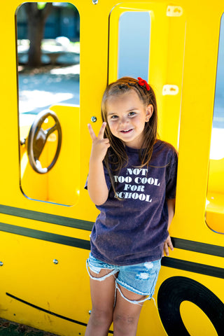 Holland Ave Clothing - Not Too Cool for School | Kids Back to School
