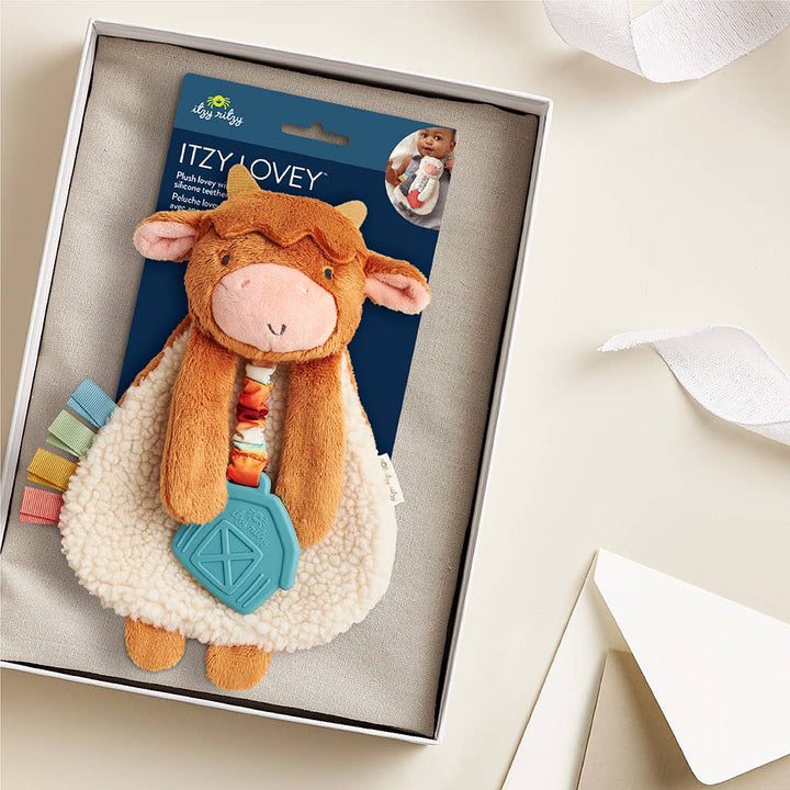 Itzy Ritzy -  Itzy Friends Lovey™ Plush Highland Cow