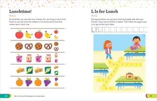 Sourcebooks - My First Day of Kindergarten Activity Book