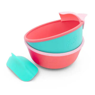 321 Grow - 321 Grow - 321 Grow Silicone Easy Scoop & Hold Bowl Set - Watermelon - Classy Rascals Boutique