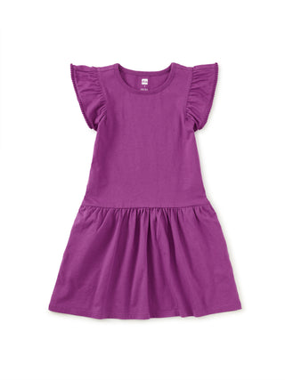 Tea Tier Pom-Pom Flutter Dress Mystique