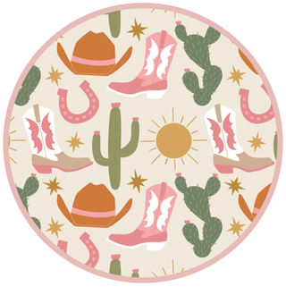 Emerson and Friends - Hey Y'all Western Bamboo Convertible Baby Pajamas