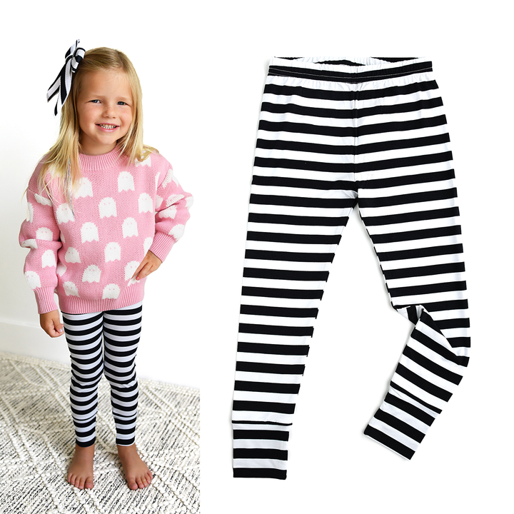 Gigi and Max - Jett Leggings Bamboo Kids Clothing Play Wear Halloween