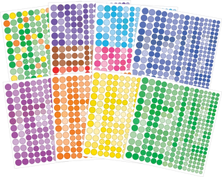 Peter Pauper Press - Color-By-Dots Sticker Book - Dinosaurs