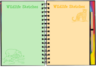 Peter Pauper Press - Scratch & Sketch Wild Safari