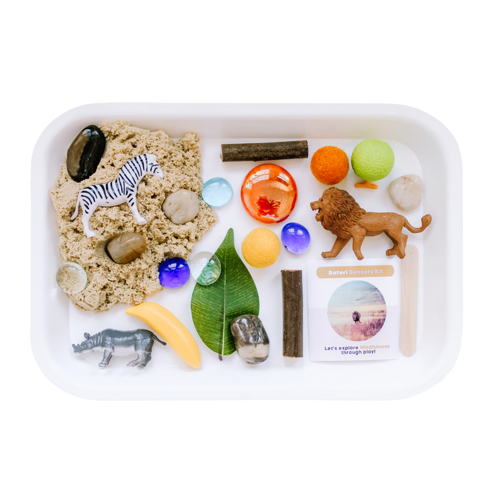 Present Not Perfect Play Co - Children's Safari Sensory Play Kit