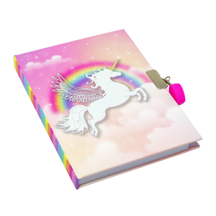 Pink Poppy USA - Unicorn Dreamer Strawberry Scented Lockable Diary | Pack of