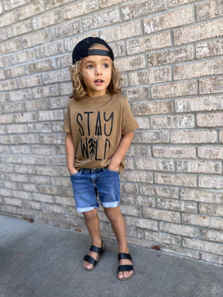 Holland Ave Clothing Stay Wild | Boys Graphic Tee