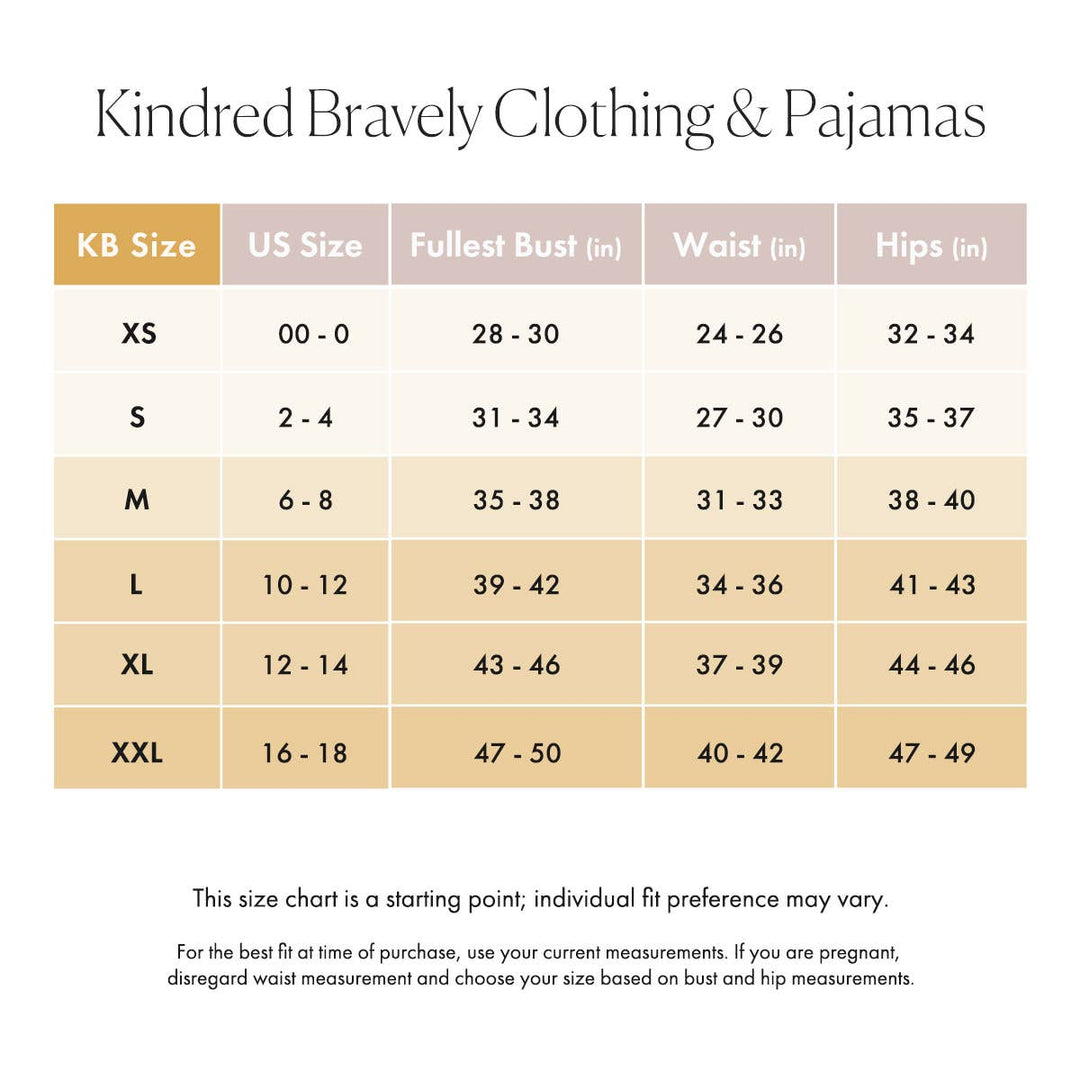 Kindred Bravely Jane Nursing Pajama Set