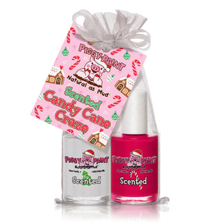 Piggy Paint - Scented Candy Cane Craze Non-Toxic Kids Nail Polish