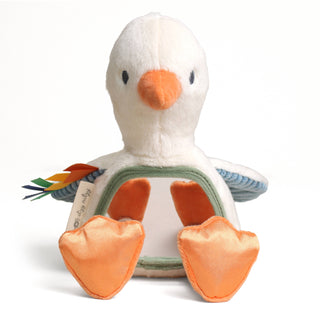 Itzy Ritzy - *NEW* Itzy Bitzy Mirror™ Sensory Tummy Time Mirror - Goose