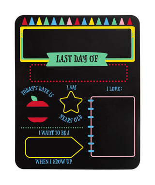 Pearhead - First and Last Day of School Reversible Chalkboard