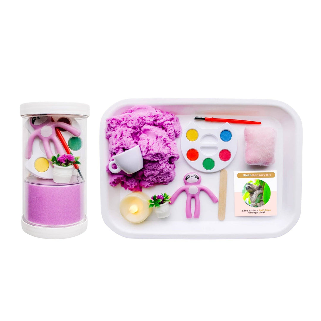 Present Not Perfect Play Co - Children's Sloth Sensory Play Kit