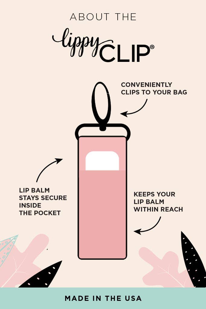 LippyClip Lip Balm Holder - T-Rex and Friends LippyClip® Lip Balm Holder for Chapstick