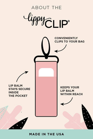 LippyClip Lip Balm Holder - Softball LippyClip® Lip Balm Holder for Chapstick