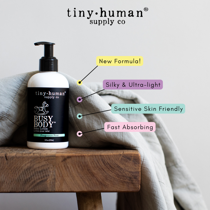 Tiny Human Supply Co. - Busy Body™  Baby Lotion 8oz - Dreamy Lavender