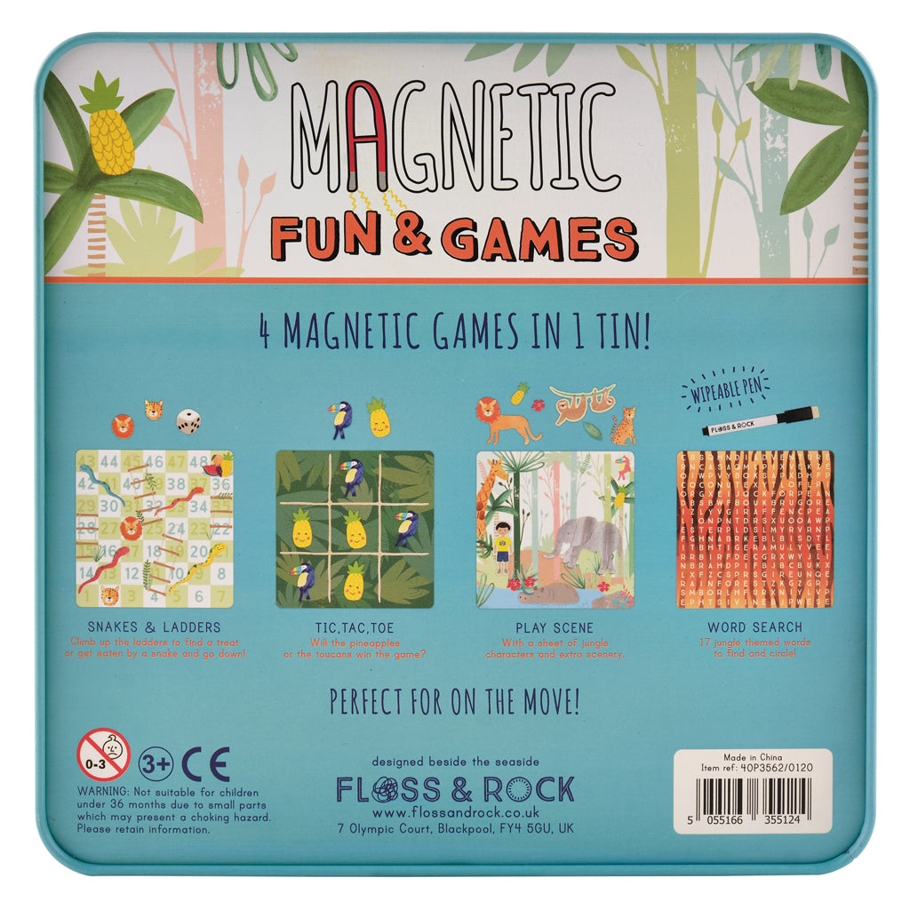 Floss & Rock Magnetic Fun & Games Jungle