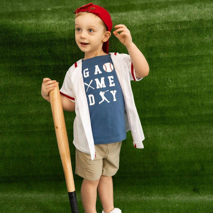 Sweet Wink - Baseball Game Day Short Sleeve T-Shirt - Kids - Sports