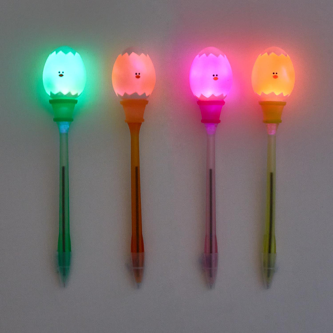 Two's Company Light Up Neon Egg Pen