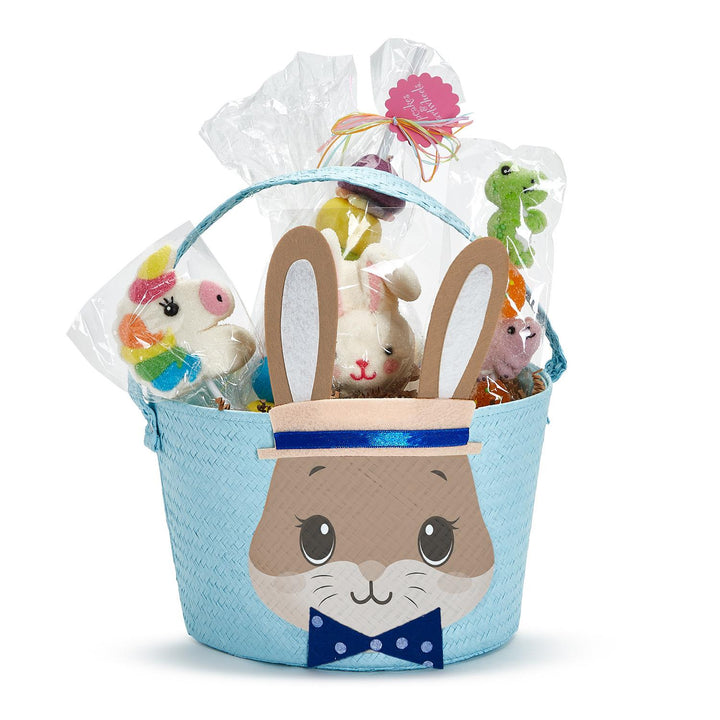 Two's Company Hand-Crafted Bunny Baskets