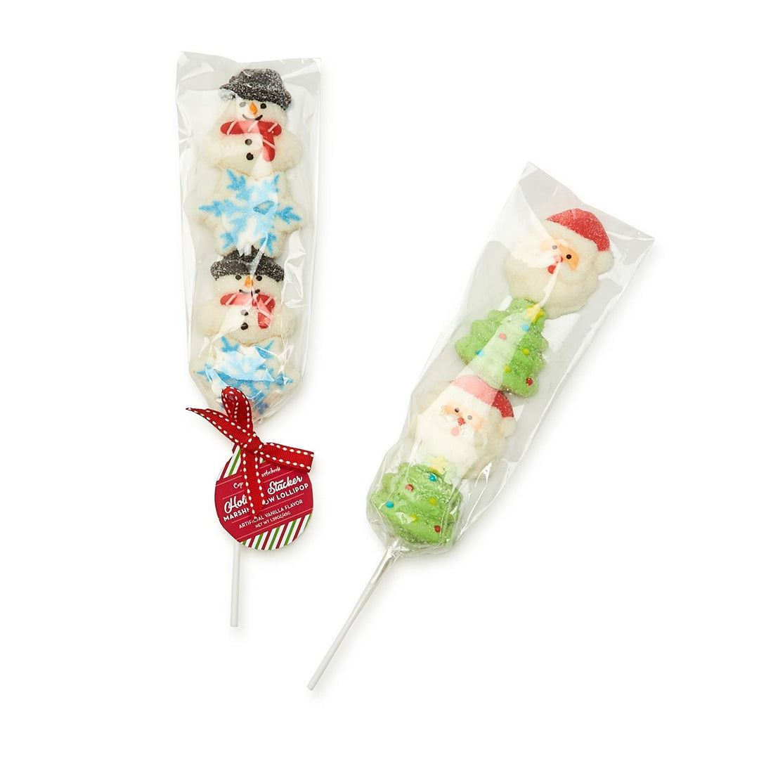 Two's Company Christmas Vanilla Marshmallow Pop