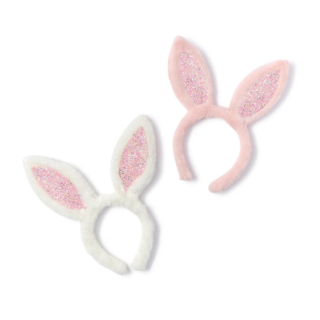 Two's Company Plush Faux Fur Bunny Ears Headband