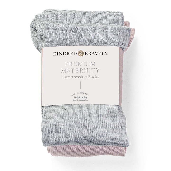 Kindred Bravely - Maternity & Postpartum Compression Socks 2 Pack