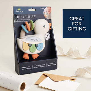 Itzy Ritzy - *NEW* Bitzy Tunes™ Goose - Light-up Interactive Piano Toy