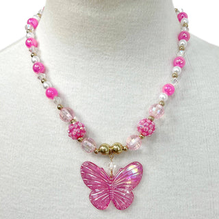 Pink Poppy USA - Butterfly Necklace