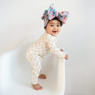 Gigi and Max - Oakley Zip Bamboo Baby Pajama Sleepies Little Baby