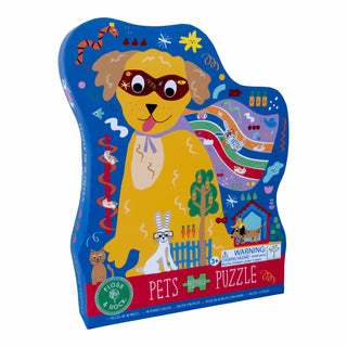 Floss & Rock 40pc Super Dog Jigsaw Puzzle Pets
