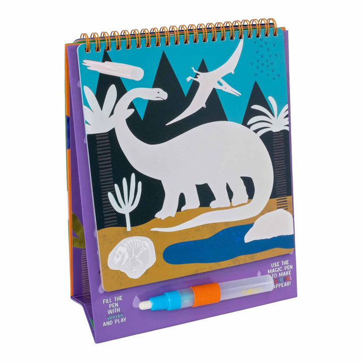 Floss & Rock Easel Watercard and Pen Dino
