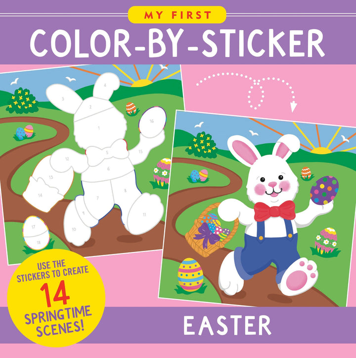 Peter Pauper Press - My First Color-by-Sticker Book - Easter