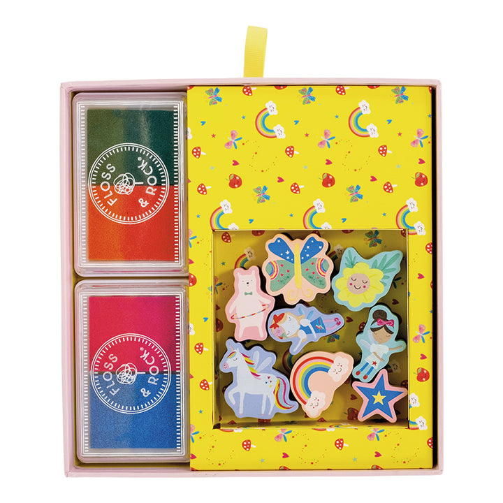 Floss & Rock Stamper Set Rainbow Fairy