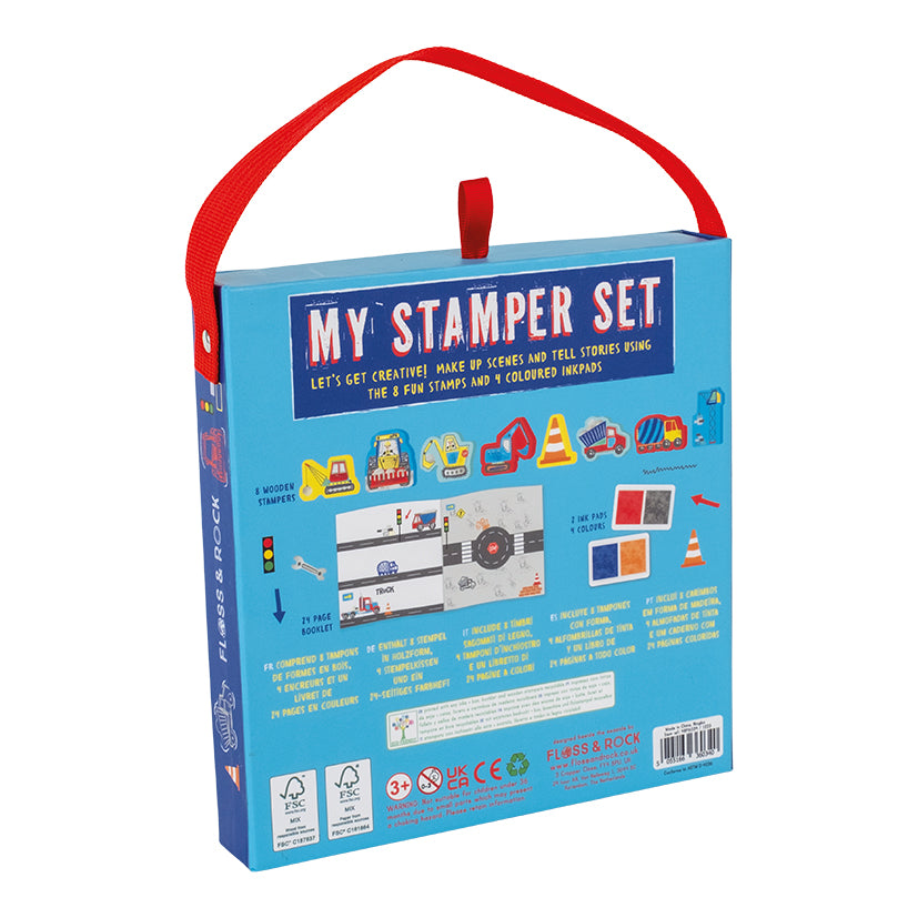 Floss & Rock Stamper Set Construction