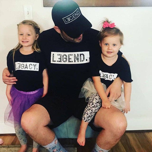 to: little arrows - Father's Day - Daddy and Me Shirt, Legend and Legacy Shirts