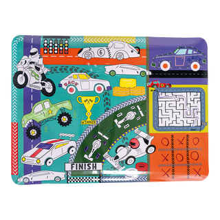 Floss & Rock Coloring Fun and Games Mat Cars