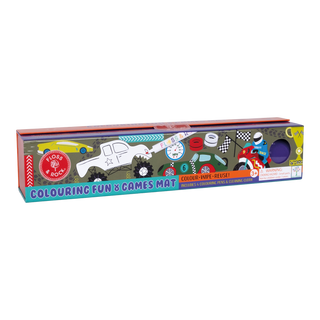 Floss & Rock Coloring Fun and Games Mat Cars
