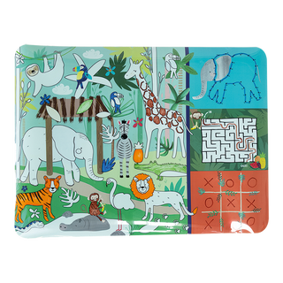 Floss & Rock Coloring Fun and Games Mat Jungle