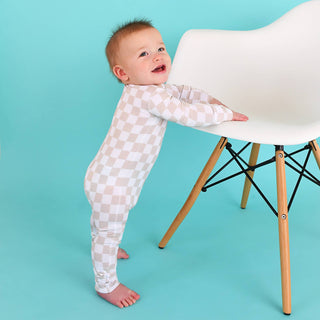 Gigi and Max - Oakley Zip Bamboo Baby Pajama Sleepies Little Baby