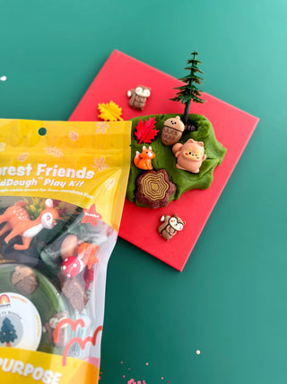 Earth Grown KidDoughs - Forest Friends KidDough Play Kit