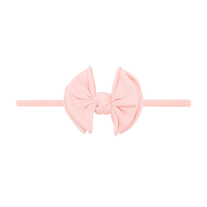 Baby Bling Bows - BABY FAB SKINNY: rose quartz