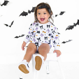 Sweet Wink - Glitter Bat Halloween Coquette Bow Baby Headband - Hair Bows