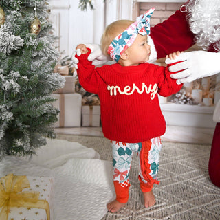 Gigi and Max - Belle Bows RUFFLE ZIP Christmas Bamboo Baby One Piece Outfit