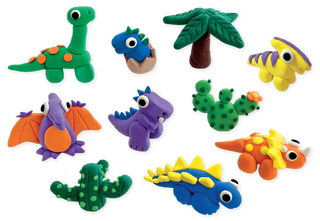 Floss & Rock Clay N Play Dino