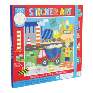 Floss & Rock Sticker Art Construction