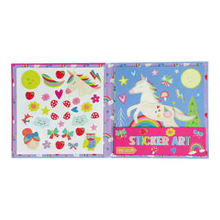 Floss & Rock Sticker Art Rainbow Fairy