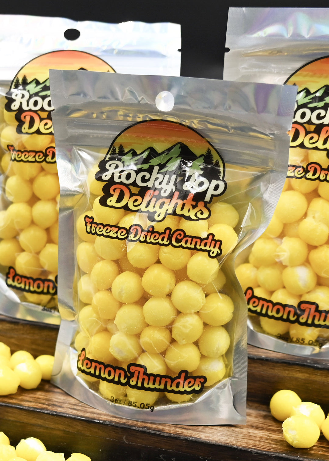 Rocky Top Delights Lemon Thunder Freeze Dried Candy